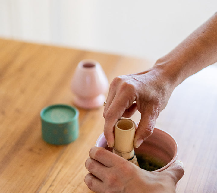 Bamboe Matcha Klopper