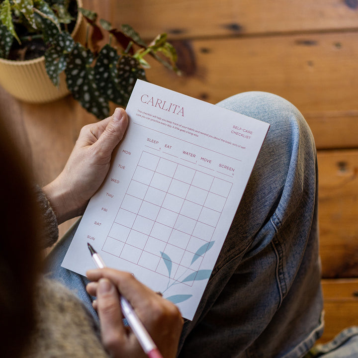 Carlita self-care checklist